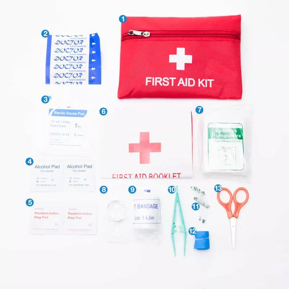 First Aid Kit 13 in 1 A First Aid Kit 13 in 1 A