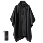 Hooded Rain Poncho