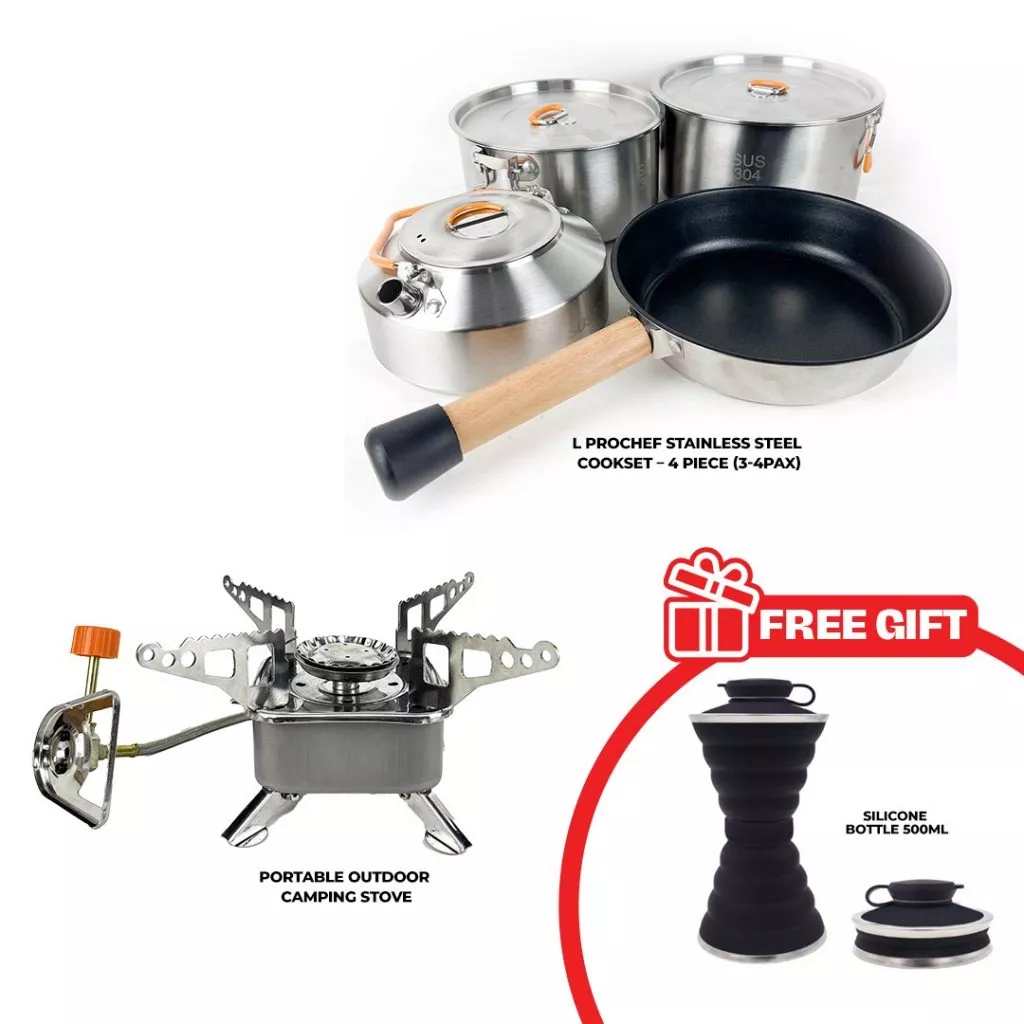 [COMBO DEALS] Camping Cooking Bundle
