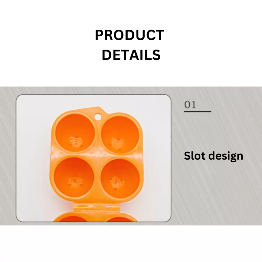 Egg Container with Handle - 6 Pcs details 1 Egg Container with Handle - 6 Pcs details 1