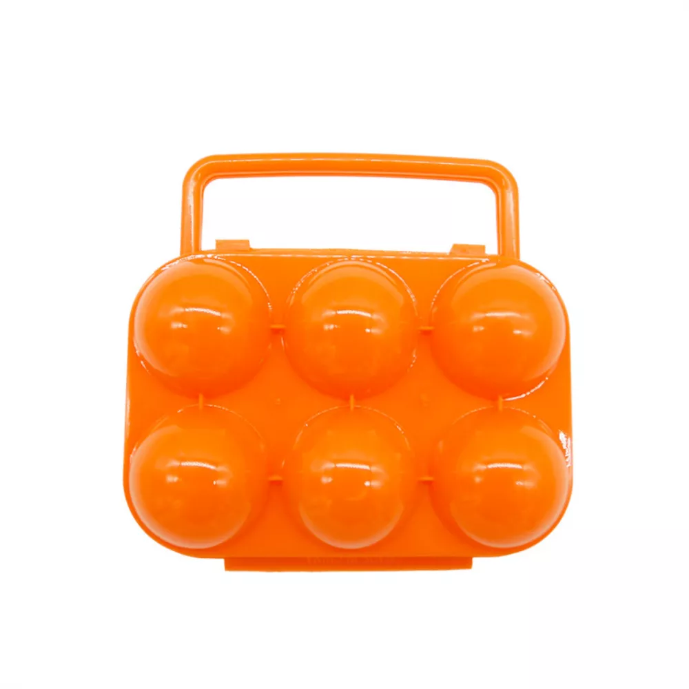 Egg Container with Handle - 6 Pcs main