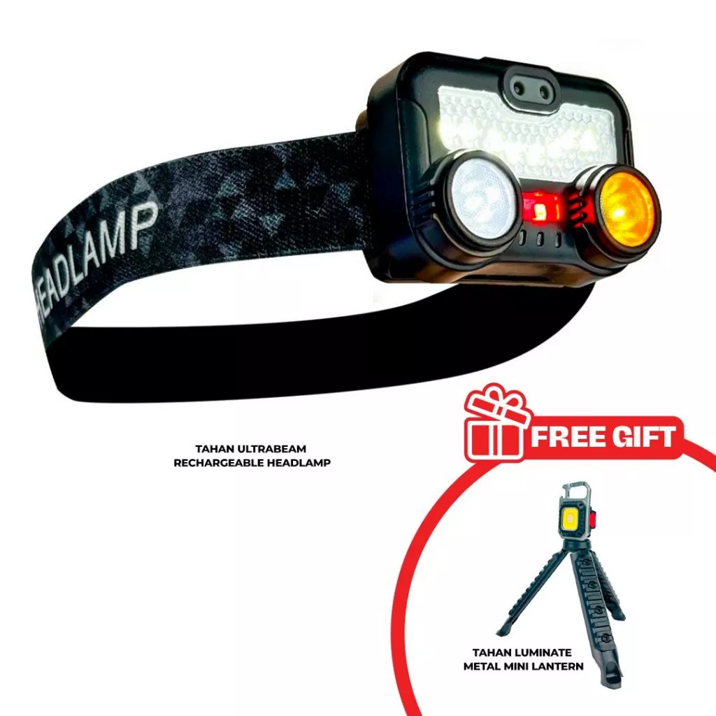 GlowLight Combo - Buy TAHAN Headlamp, Free TAHAN Luminate