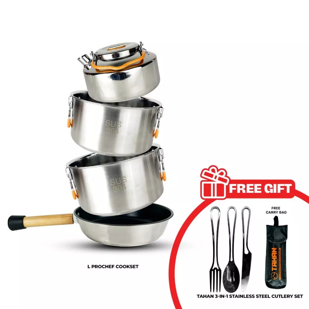 L Prochef Cookset Combo