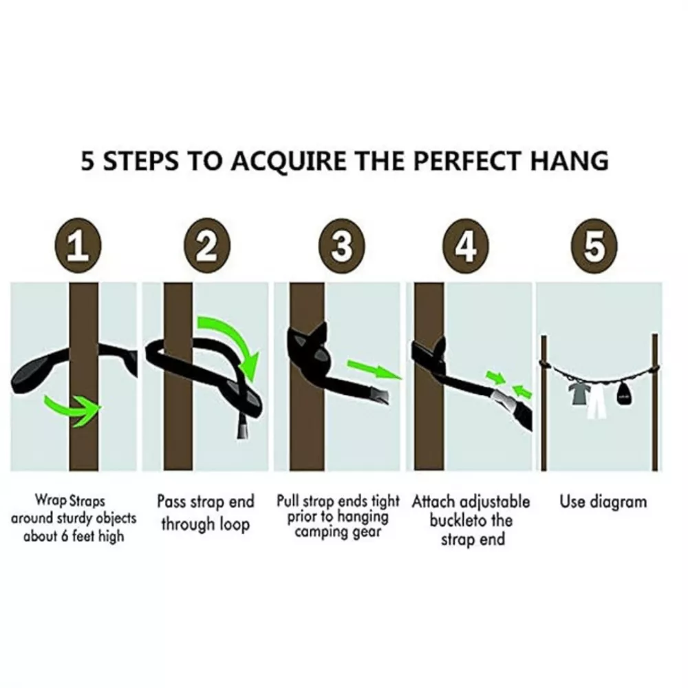 Outdoor Camping Hanging Strap Rope 7 Outdoor Camping Hanging Strap Rope 7