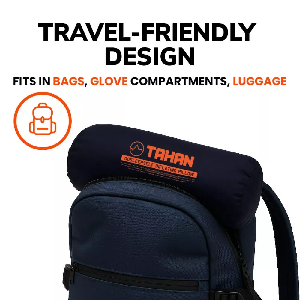 Pillow in backpack & luggage Pillow in backpack & luggage