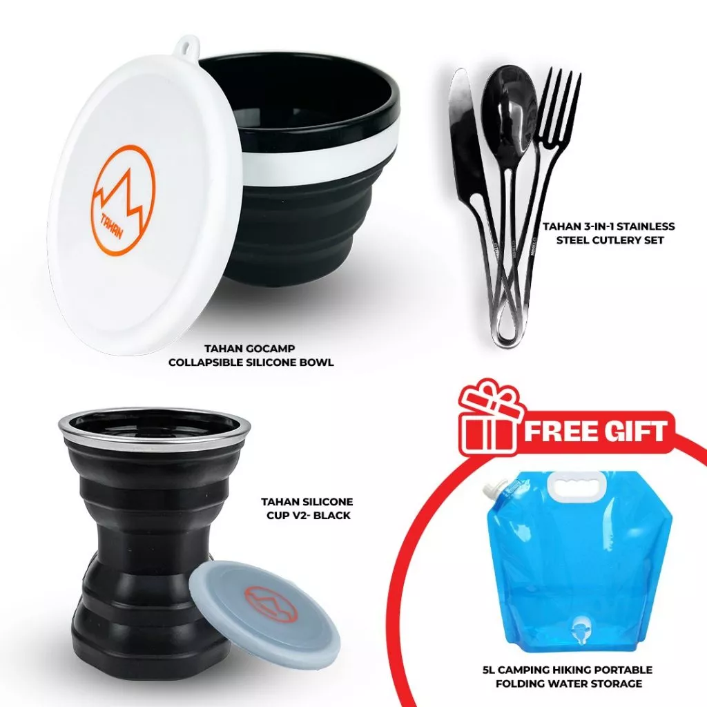 TAHAN Camping Makan Set