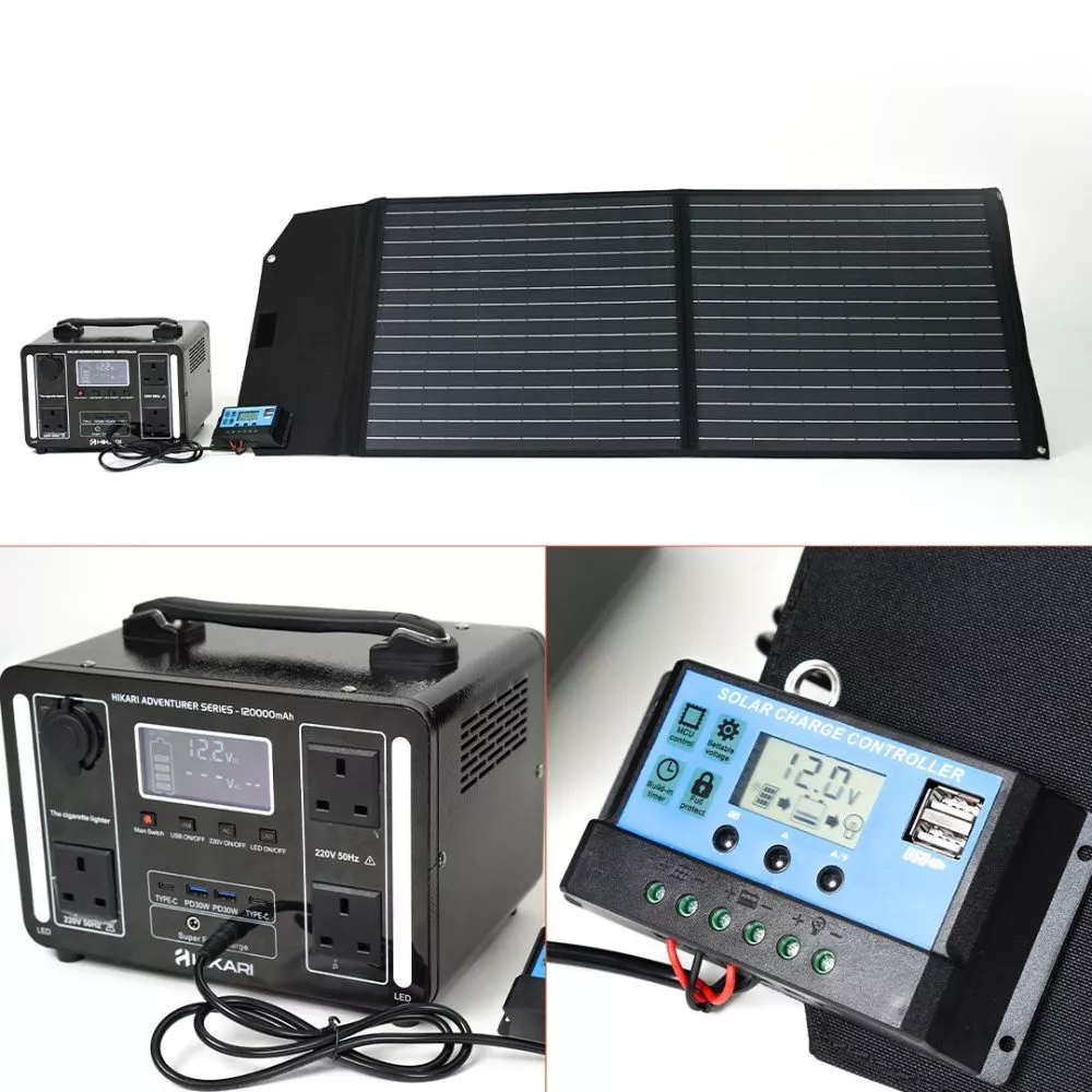 hikari-foldable-solar-panel- 100W-details hikari-foldable-solar-panel- 100W-details