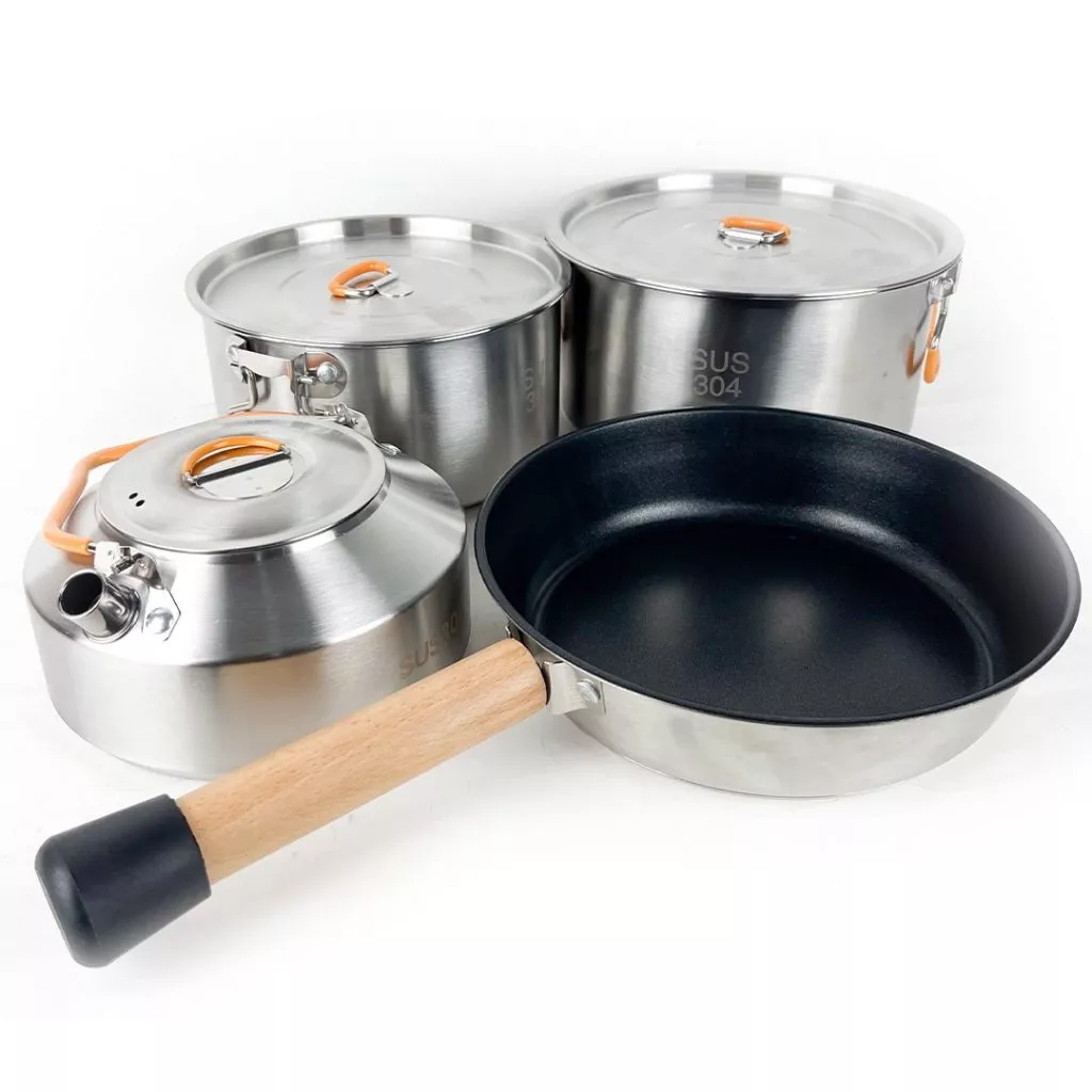 Home | TAHAN L ProChef Stainless Steel Cookset - 4 Piece (3-4pax)