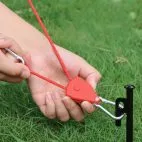 reflective cord in action