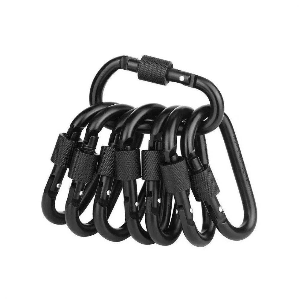 screwlock-carabiner-black-bulk screwlock-carabiner-black-bulk