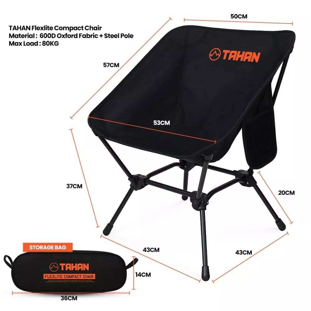 tahan-flexlite-compact-chair-size tahan-flexlite-compact-chair-size