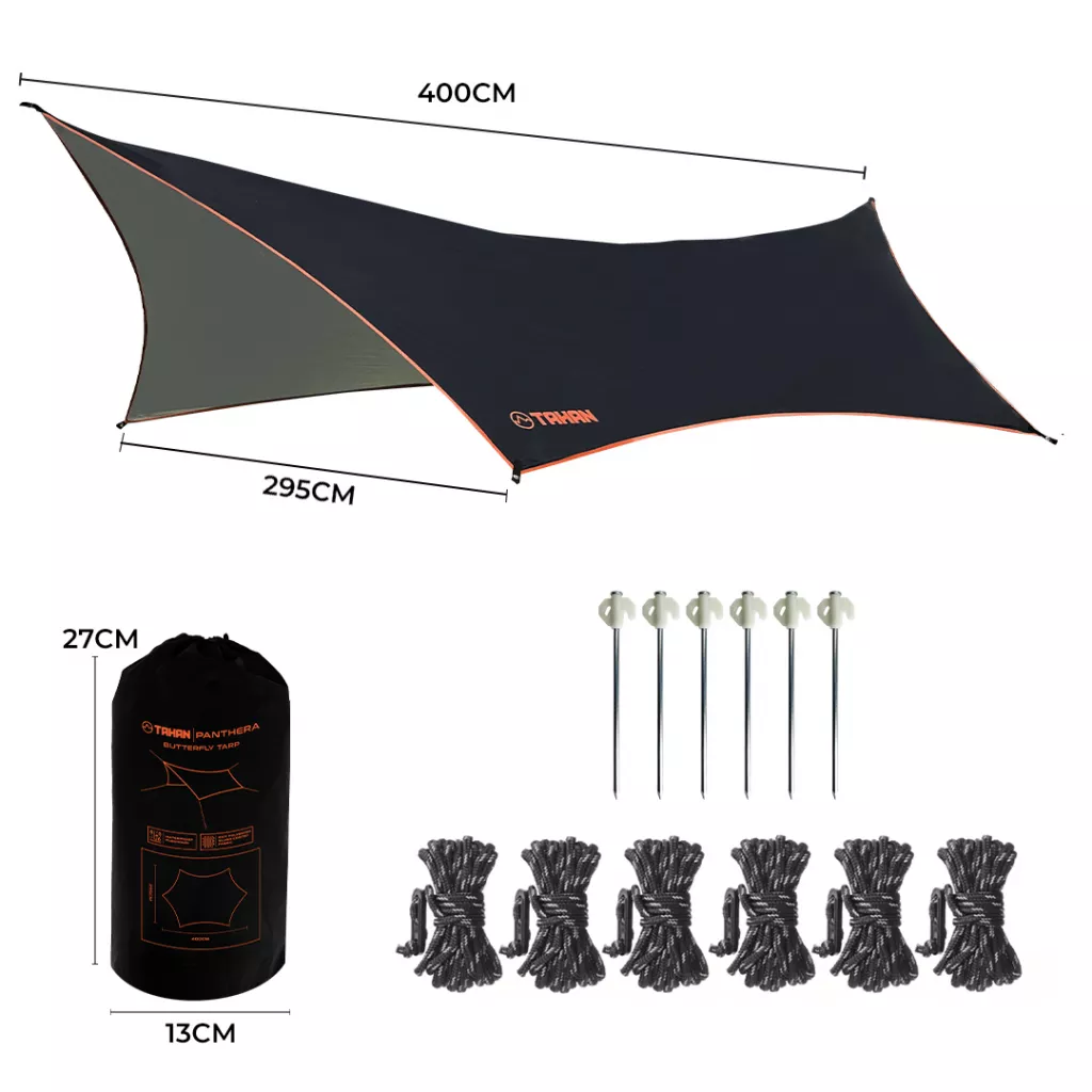 TAHAN Panthera 3x4M Butterfly Tarp